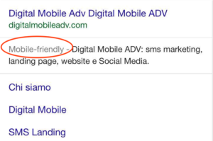 Google mobile friendly fattore di ranking